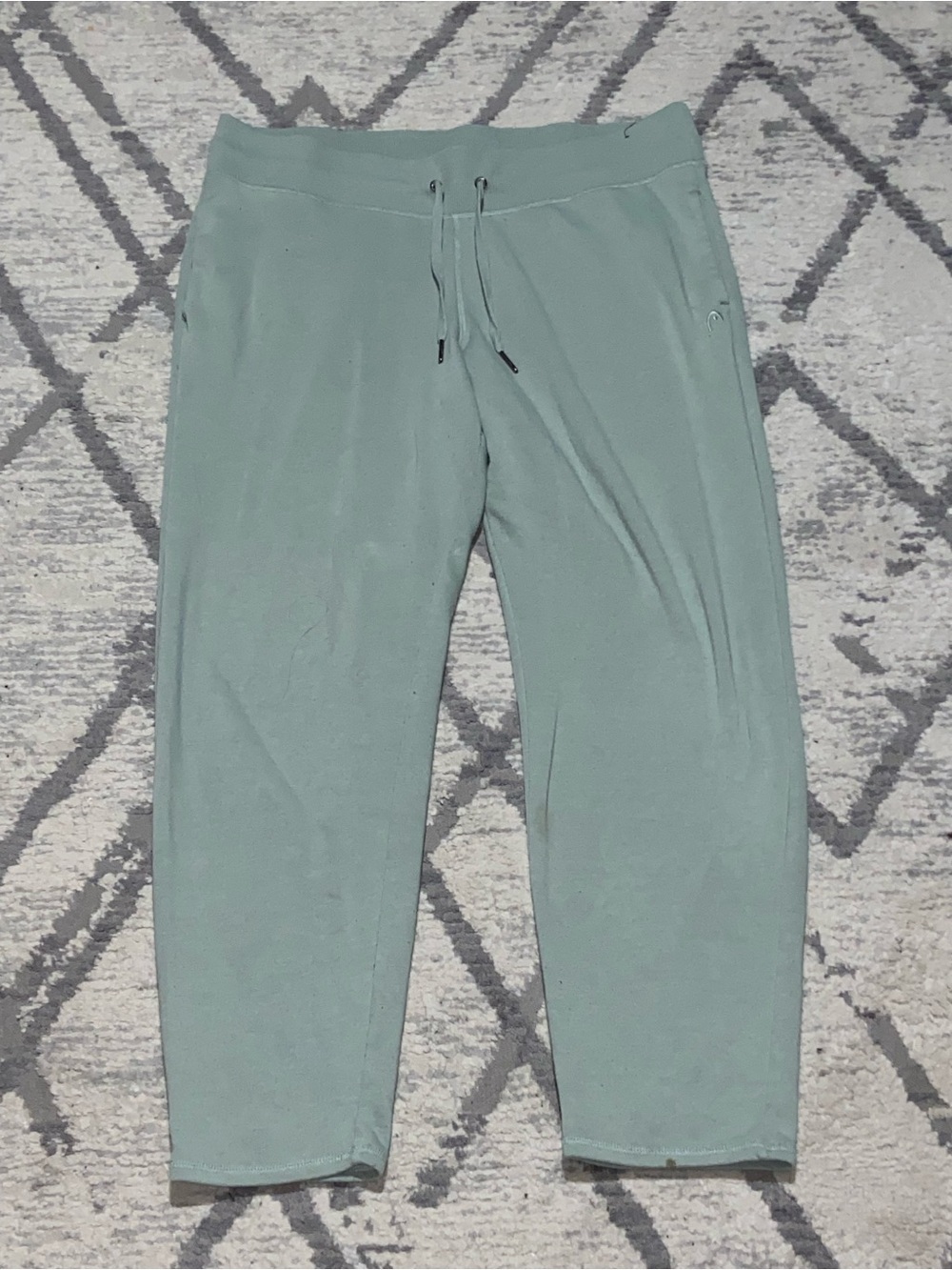 Women's Sage Green Drawstring Waist Jumpsuit